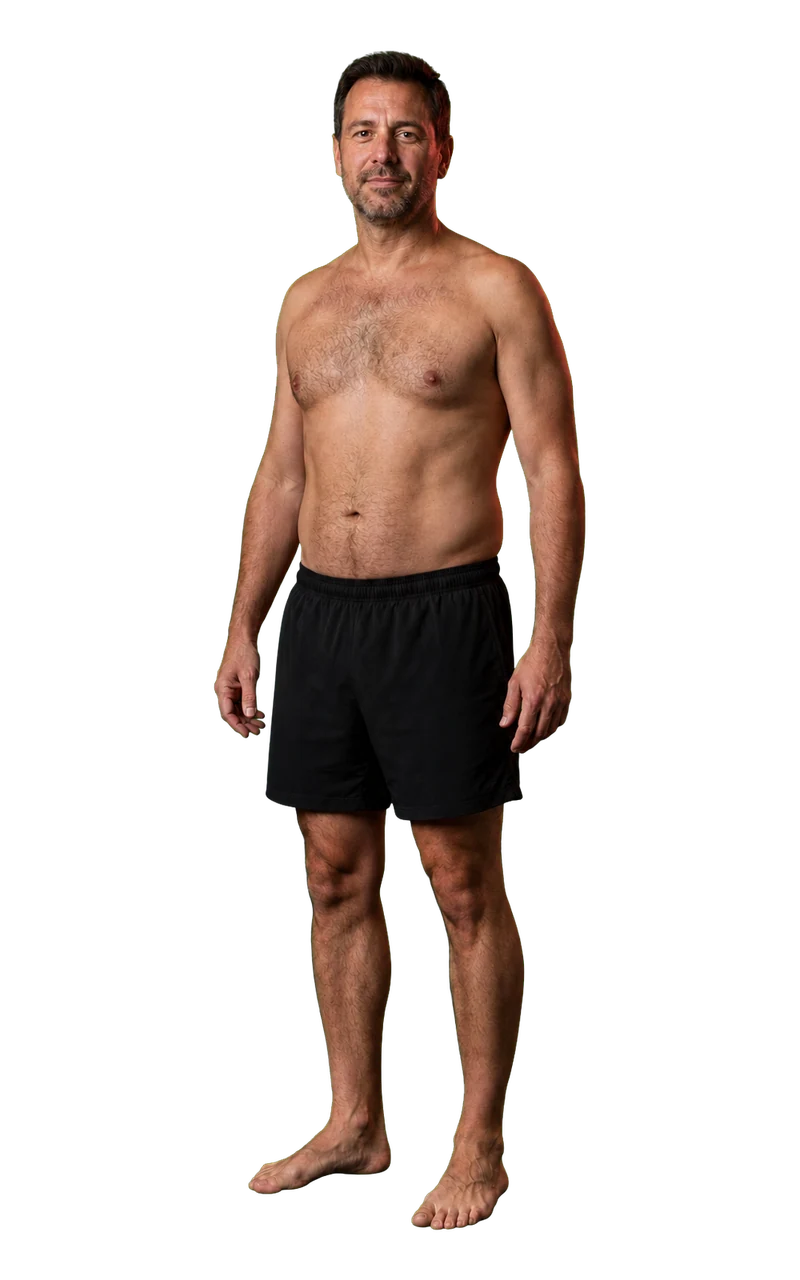 Weeks 8-12 - The Body Responds (illustrative)